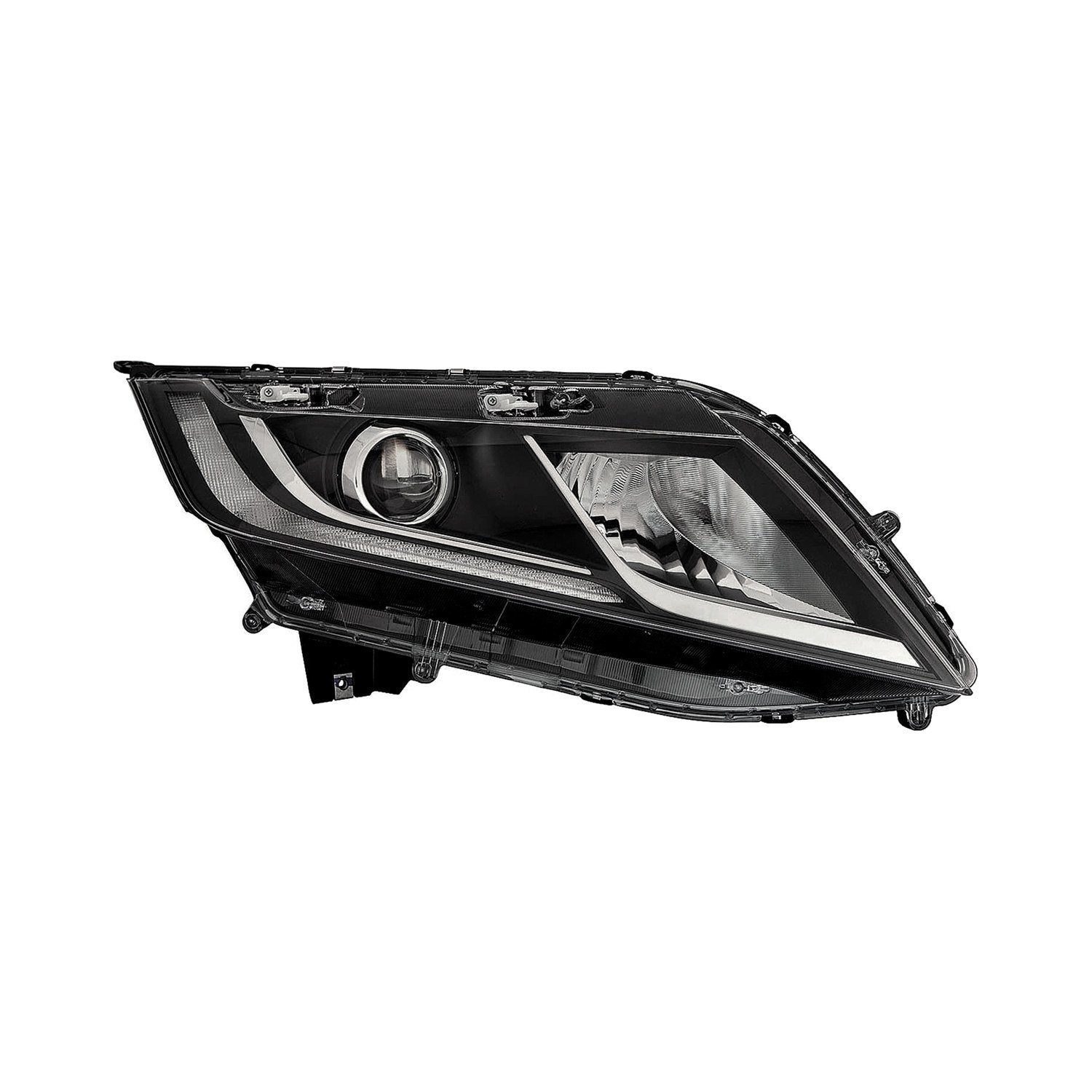 HONDA ODYSSEY HEAD LAMP ASSEMBLY RIGHT (Passenger Side) (HALOGEN)(W/LED DRL) OEM#33100THRA11 2018-2020 PL#HO2503183
