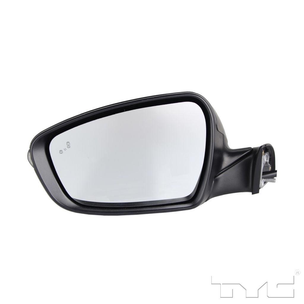 KIA FORTE5 HATCHBACK DOOR MIRROR LEFT (Driver Side) PWR/HTD/SIGNAL/PUDDL (W/BSD)(PWR-FOLD) OEM#87610B0040 2017-2018 PL#KI1320215