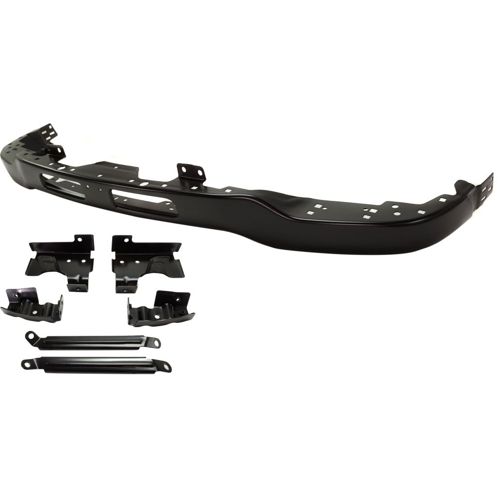 GM TRUCKS & VANS SIERRA/PU (GMC) (07 OLD STYLE) FRONT BUMPER PTD (W/BKT/6PCS) OEM#GM1002464 2003-2007 PL#GM1002464