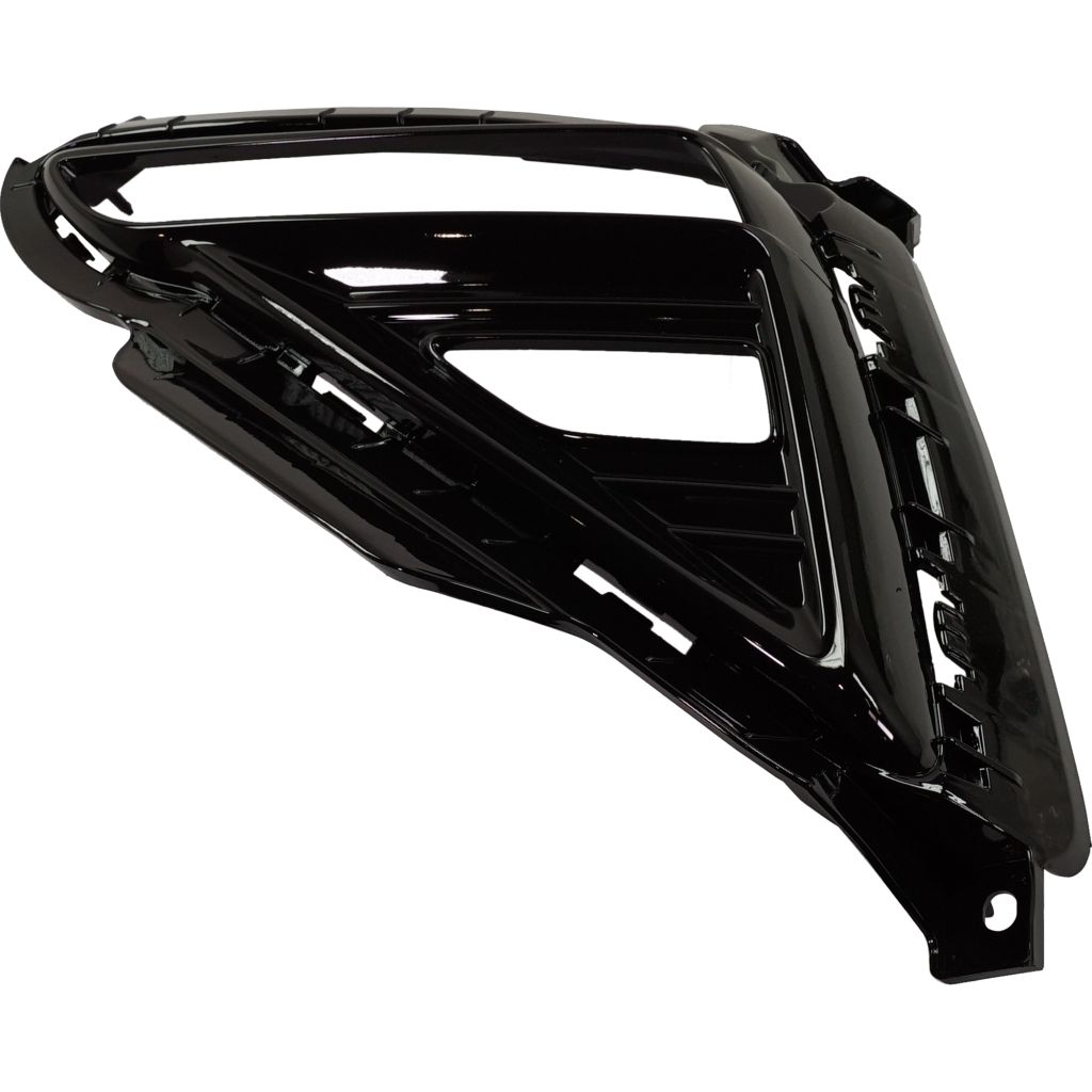 KIA FORTE SEDAN REAR BUMPER INSERT RIGHT (Passenger Side) PTD-BLACK (EXC FE) OEM#86662M7010 2019-2021 PL#KI1139101