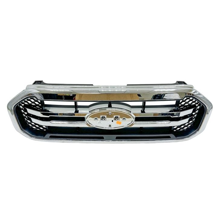 FORD TRUCKS & VANS RANGER GRILLE CHROME/BLACK (BAR TYPE) OEM#KB3Z8200H 2019-2023 PL#FO1200721