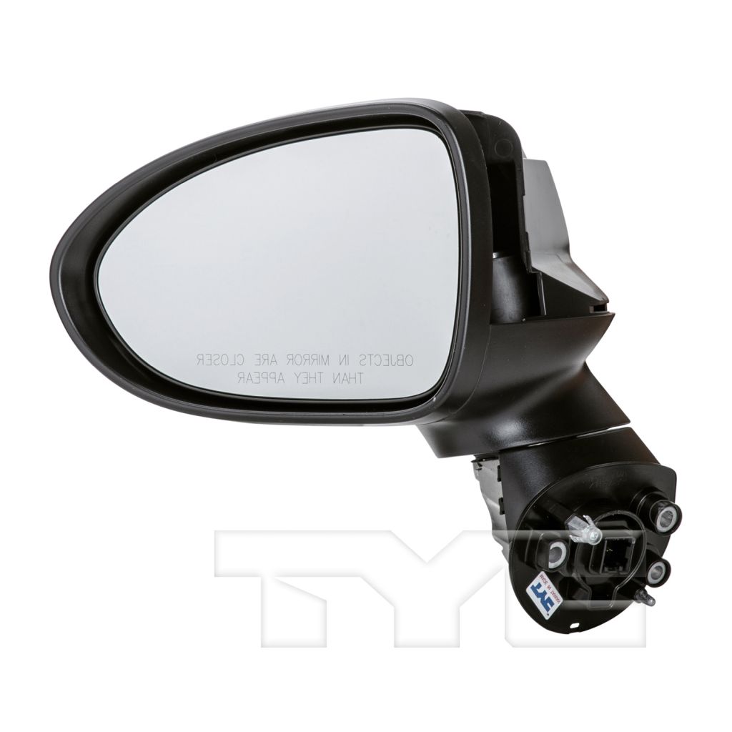 KIA RIO5 HATCHBACK DOOR MIRROR LEFT (Driver Side) PWR/HTD/M-FOLD (WO/SIGNAL)(TO 12-16-13) OEM#876101W140-PFM 2012-2014 PL#KI1320167