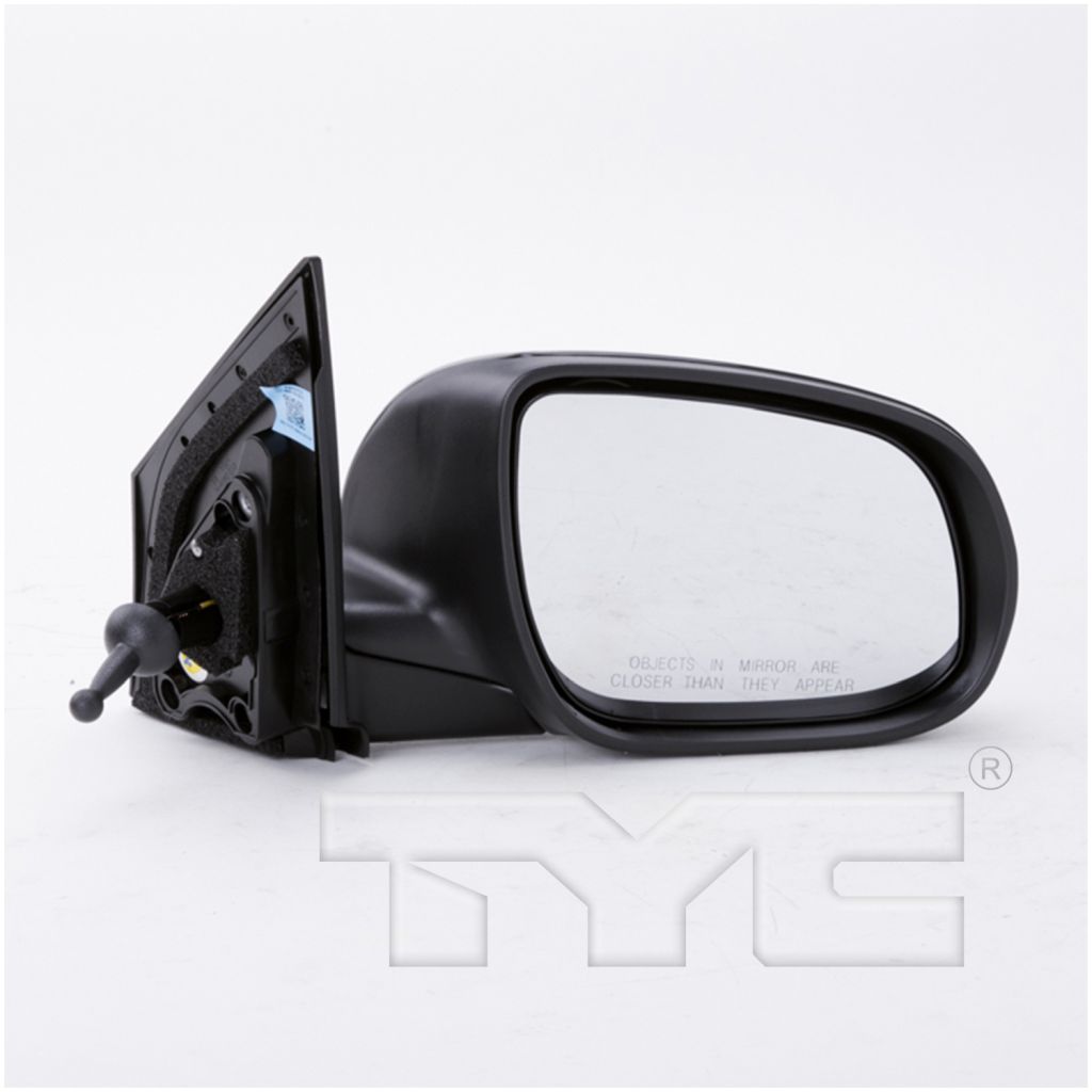 KIA RIO SEDAN DOOR MIRROR RIGHT (Passenger Side) (MANUAL REMOTE) OEM#876201G602 2010-2011 PL#KI1321151