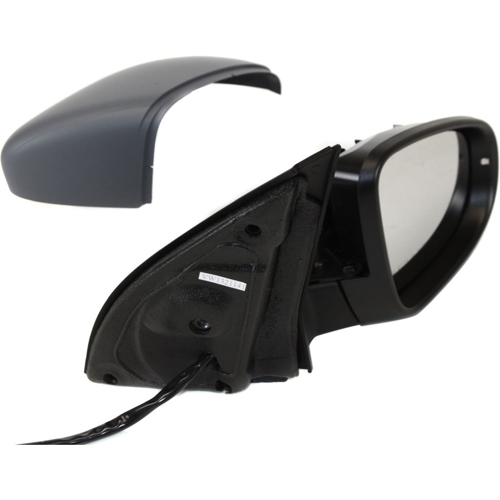 VOLKSWAGEN GOLF (2/4 DR) (LH Exhaust) DOOR MIRROR RIGHT (Passenger Side) HTD/Memory/Puddle/Power Folding; PTM) OEM#5K0857508AF9B9-PFM 2010-2014 PL#VW1321141