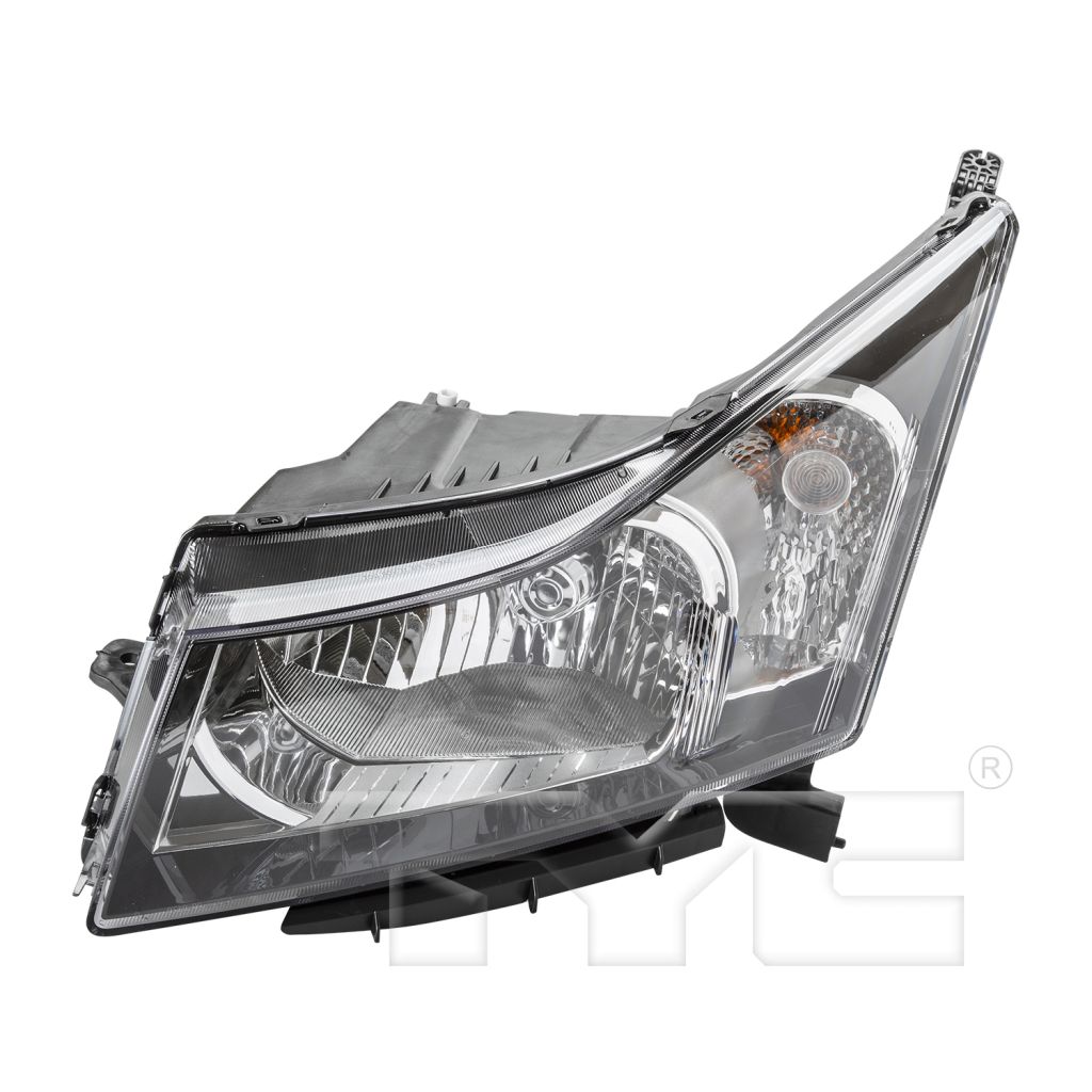 CHEVROLET CRUZE / CRUZE LIMITED HEAD LAMP ASSEMBLY LEFT (Driver Side) ( CHROME SIGNAL RING)**CAPA** OEM#95900041 2011-2012 PL#GM2502356C