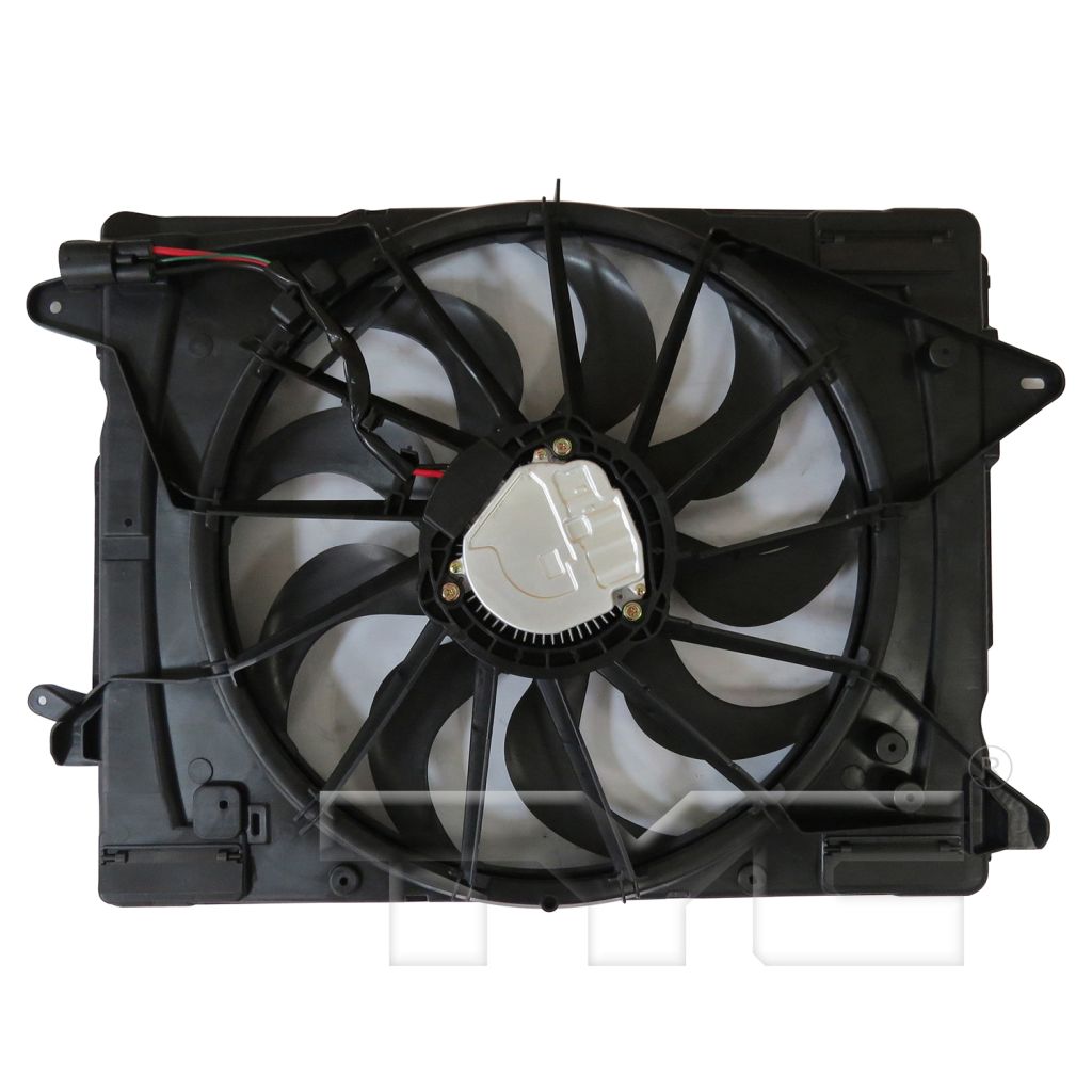 FORD TRUCKS & VANS MAVERICK RADIATOR & A/C FAN ASSY (WO/TOW)(WO/FX4 OFF-ROAD)(SINGLE FAN) OEM#LX6Z8C607A 2022 PL#FO3115228