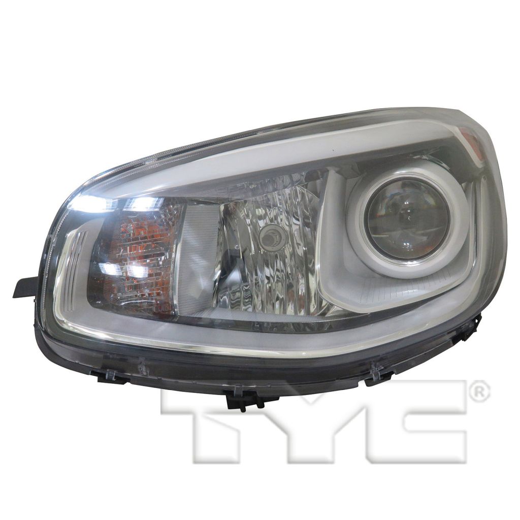 KIA SOUL HEAD LAMP ASSEMBLY LEFT (Driver Side) (HALOGEN)(W/ PROJECTOR) **CAPA** OEM#92101B2050 2014-2016 PL#KI2502168C