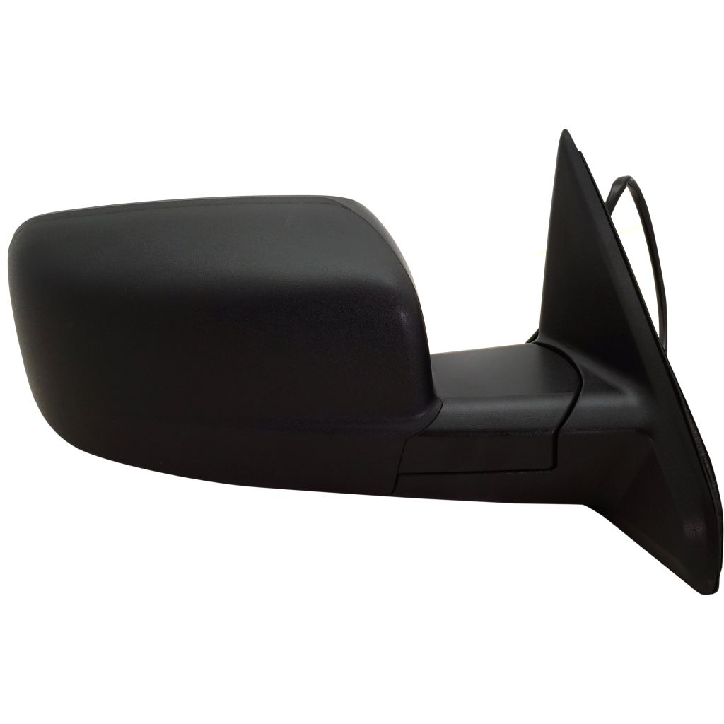DODGE TRUCKS & VANS DODGE/PU (R2500/3500) DOOR MIRROR RIGHT (Passenger Side) POWER/HEATED (SINGLE GLASS)(TEXT BLK) OEM#55372066AH (P) 2010-2012 PL#CH1321303