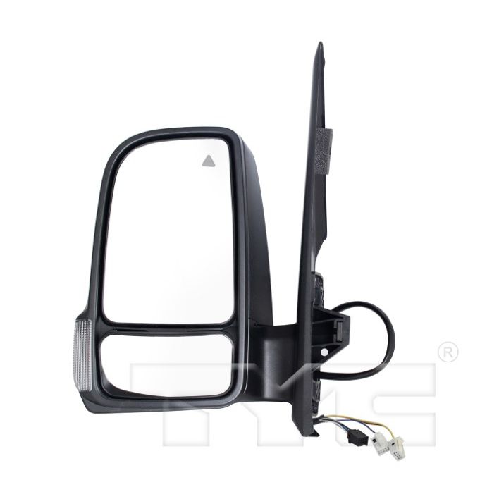 MERCEDES-BENZ SPRINTER DOOR MIRROR LEFT (Driver Side) PWR/HTD/M-FOLD (WO/CAMERA)(TEX CVR) OEM#9108111100-PFM 2019-2025 PL#MB1320120