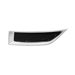 GM TRUCKS & VANS ACADIA / ACADIA LIMITED FOG LAMP COVER UPPER INSERT LEFT (Driver Side) BUMPERLK W/SILVER TRIM OEM#20982401 2013-2017 PL#GM1038155