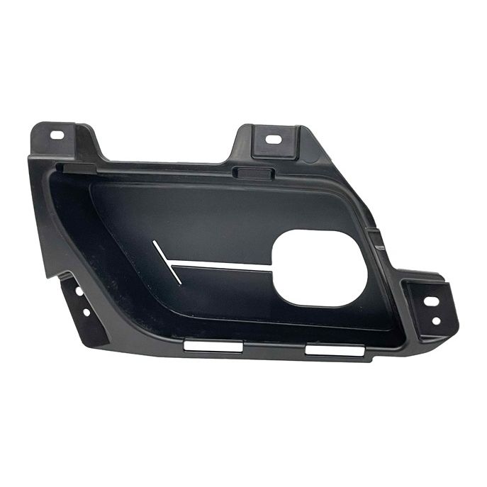 JEEPVEHICLE WAGONEER (EXC GRAND WAGONEER) FRONT BUMPER TOW HOOK COVER LEFT (Driver Side) TXT-BLACK (W/TOW HOOKS) OEM#6UF37GXHAA 2022-2025 PL#CH1029112