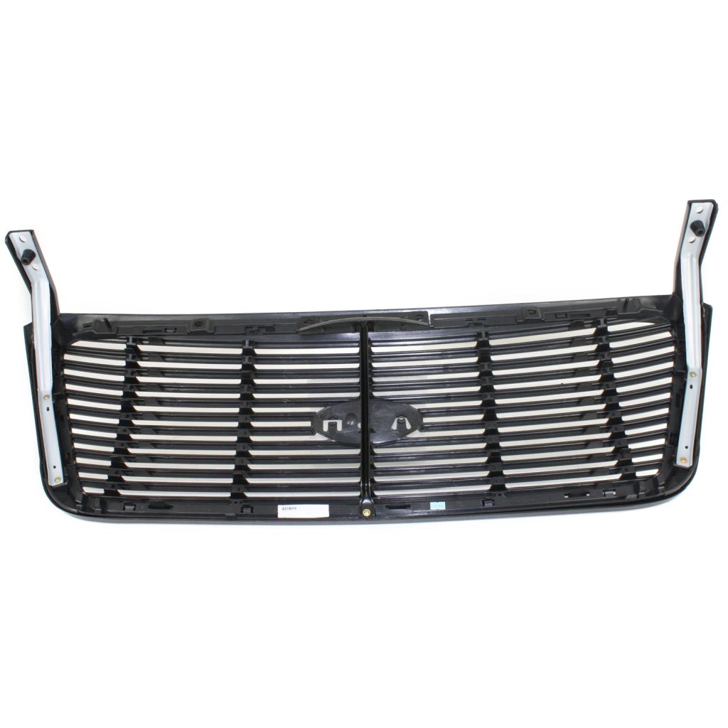 FORD TRUCKS & VANS FORD/PU (F150 EXC HERITAGE) GRILLE BLACK FRAME/ BLACK (12 LINE)(FX2) OEM#7L3Z8200CPTM 2007-2008 PL#FO1200501