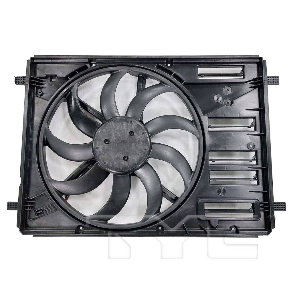 FORD TRUCKS & VANS BRONCO SPORT (1.5/2.0L) RADIATOR & A/C FAN ASSY 1.5L/2.0L (SINGLE FAN) OEM#LX6Z8C607D 2021-2025 PL#FO3115237