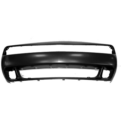 DODGE CHALLENGER FRONT BUMPER COVER PRIMED (EXC ROUND FOG HOLE)(WO/WIDE BODY) OEM#68258731AC 2015-2023 PL#CH1000A25