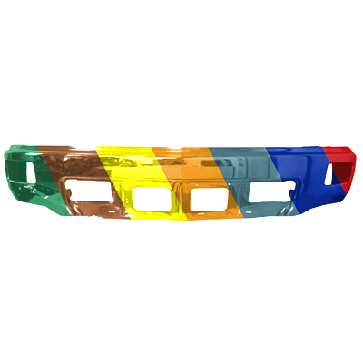 GM TRUCKS & VANS SILVERADO/PU 1500 (19 OLD STYLE) FRONT BUMPER CHROME (W /FOG)(WO/SENSOR) OEM#22944859 2014-2015 PL#GM1002843