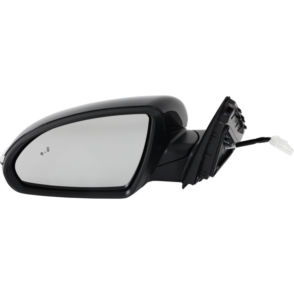 KIA OPTIMA DOOR MIRROR LEFT (Driver Side) PWR/HTD/SIGNAL/M-FOLD (W/BSD)(W/MEMORY)(USA)(PTM) OEM#87610D5220 2019-2020 PL#KI1320224