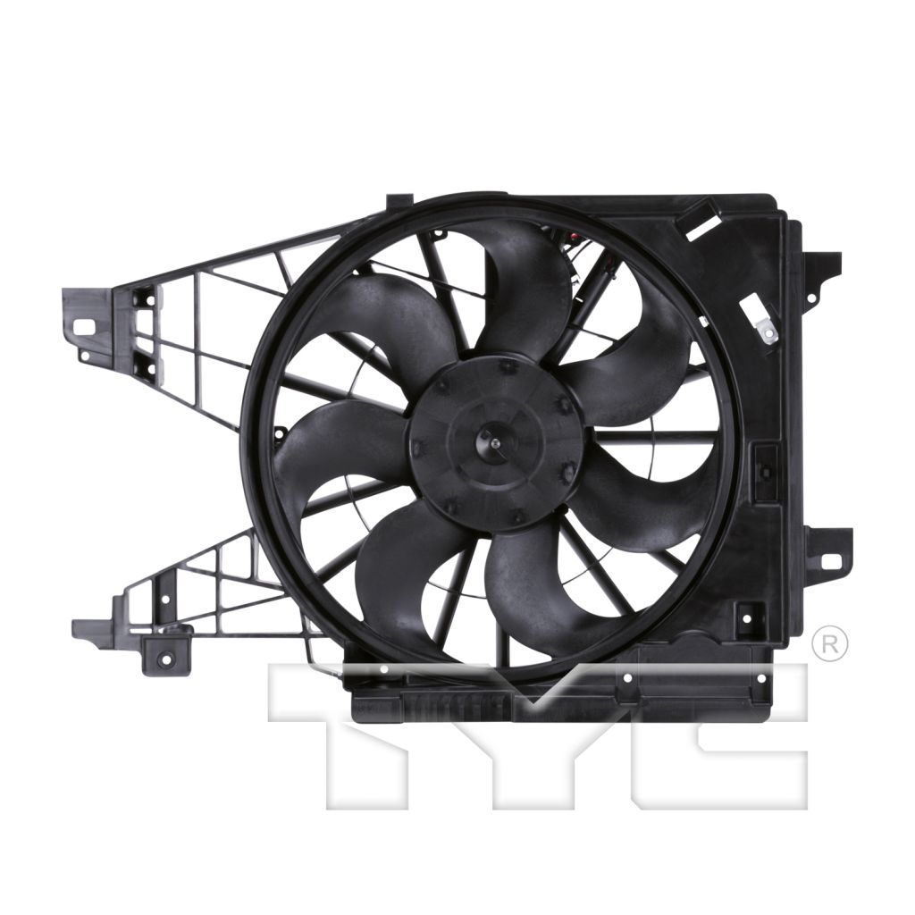CHEVROLET CORVETTE Z06 RADIATOR & A/C FAN ASSY (SINGLE FAN) OEM#15819952 2006-2013 PL#GM3115202