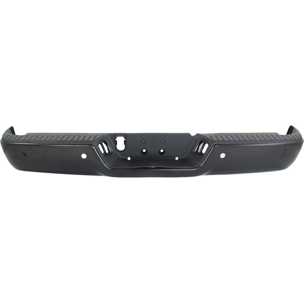 DODGE TRUCKS & VANS DODGE/PU (R1500) STEP BMPER ASSEMBLY BLACK (SINGLE EXHAUST)(W/SENSOR) OEM#68049864AB-PFM (P) 2013-2022 PL#CH1103121