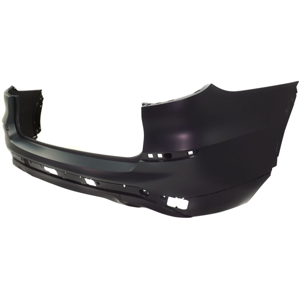 BMW BMW X3 REAR BUMPER COVER PRIMED (WO/PK ASSIST)(W/TRAILER HITCH)(30i WO/M SPORT) **CAPA** OEM#51127488228 2018-2021 PL#BM1100428C