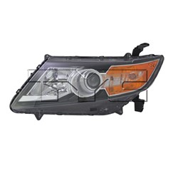 HONDA ODYSSEY HEAD LAMP ASSEMBLY LEFT (Driver Side) (HALOGEN) **CAPA** OEM#33150TK8A02 2014-2017 PL#HO2502154C