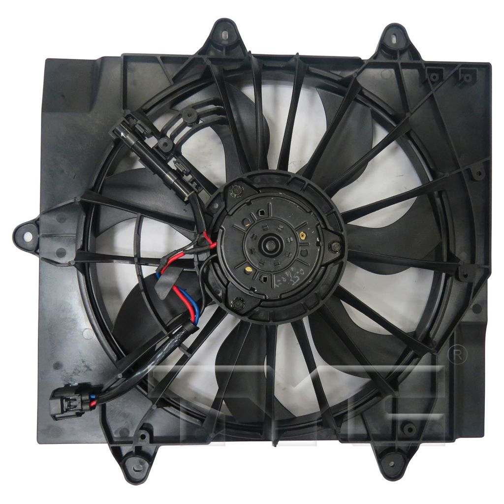 CHRYSLER PT CRUISER RADIATOR & A/C FAN ASSEMBLY (2.4L)(W/ TURBO)(SINGLE FAN) OEM#5127726AA 2004-2005 PL#CH3115144
