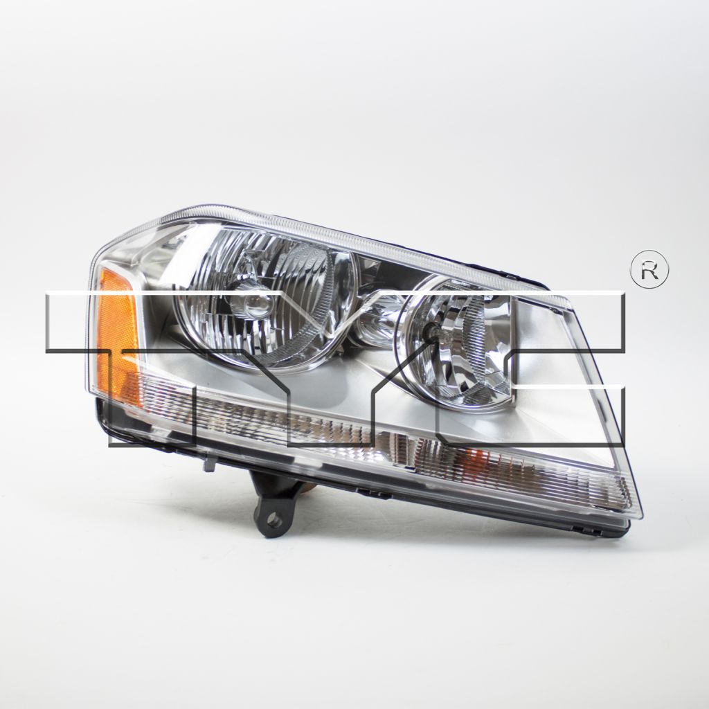 DODGE AVENGER HEAD LAMP ASSEMBLY RIGHT (Passenger Side) (CHROME HSG)**CAPA** OEM#5116342AD 2008-2014 PL#CH2503182C