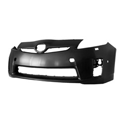 TOYOTA PRIUS (1.8L) FRONT BUMPER COVER PRIMED (W/ HL WASHER)(W/ SIDE SENSOR)**CAPA** OEM#5211947920 2010-2011 PL#TO1000360C