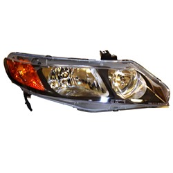 HONDA CIVIC SEDAN HEAD LAMP RIGHT (Passenger Side) OEM#33101SNAA02 2006-2008 PL#HO2503125