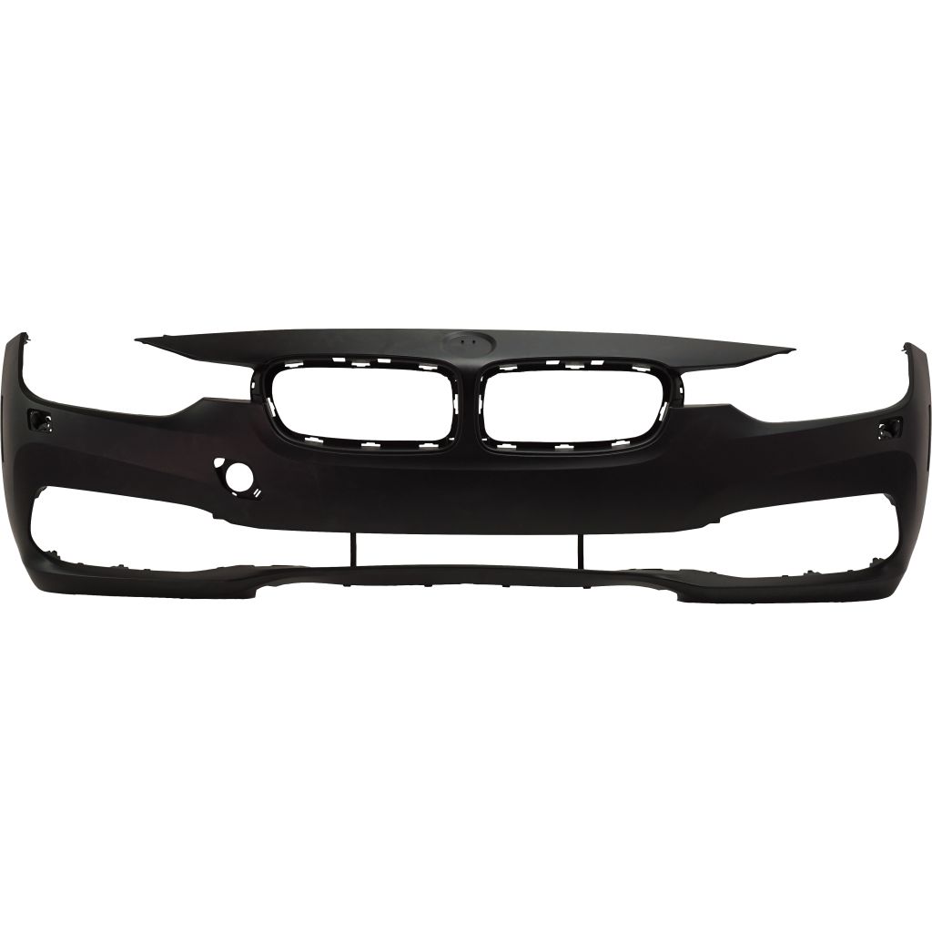 BMW BMW 3 (SEDAN) FRONT BUMPER COVER PRIMED W/WASHER WO/M SPORT (SPORT/SHADOW SPORT)**CAPA** OEM#51117445141 2016-2018 PL#BM1000456C