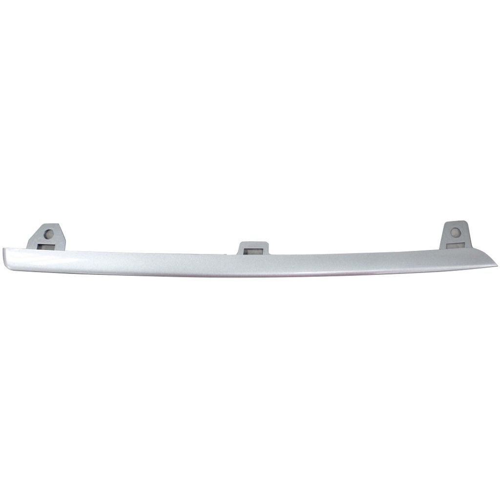 PORSCHE CAYENNE FRONT BUMPER GRILL MLDG LOWER LEFT (Driver Side) SILVER (BASE/S WO/SPORT) OEM#9Y0807343M7U 2019-2023 PL#PO1046117