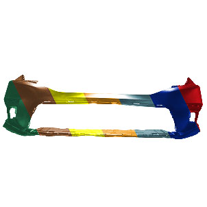 HONDA CIVIC SEDAN FRONT BUMPER COVER PRM OEM#04711T20A00ZZ 2022-2024 PL#HO1000327
