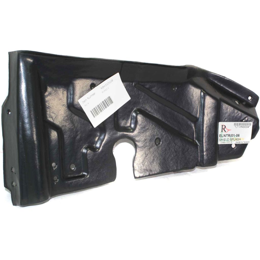 HYUNDAI ELANTRA FRONT SIDE SPLASH SHIELD RIGHT (Passenger Side) (ENG SIDE CVR) OEM#291202D000 2001-2006 PL#HY1228106