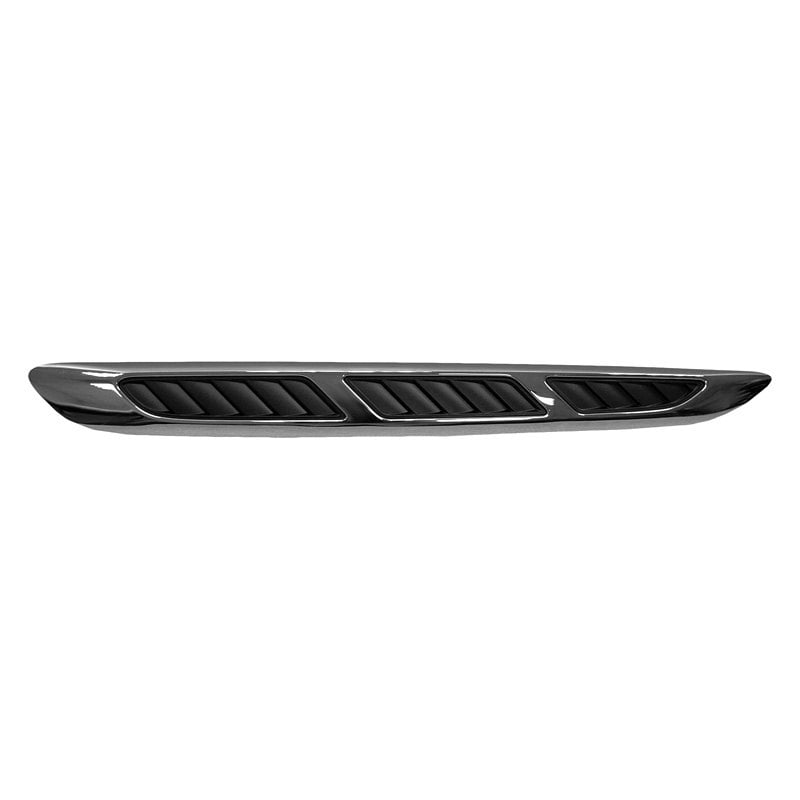 BUICK ENCLAVE HOOD MOLDING SIDE RIGHT (Passenger Side) CHR/BLK OEM#25867284 2008-2012 PL#GM1235125