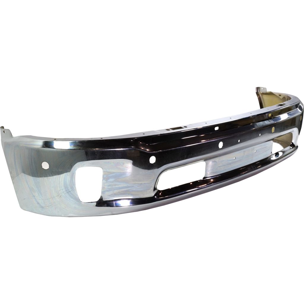 DODGE TRUCKS & VANS DODGE/PU (R1500) FRONT BUMPER CHROME (W/ FOG)(W/ SENSOR) OEM#68160857AA 2013-2022 PL#CH1002402