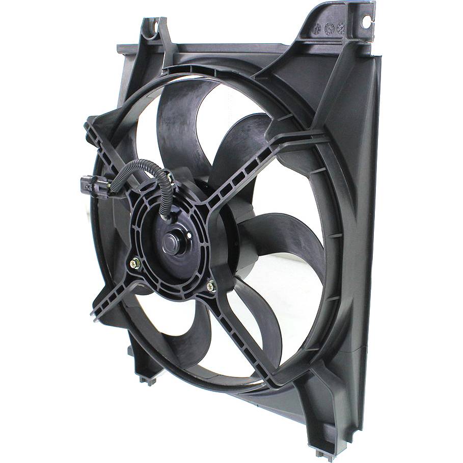 KIA RIO5 HATCHBACK RADIATOR FAN ASSEMBLY (From 5-9-07) OEM#253801G101 2007-2011 PL#KI3115132