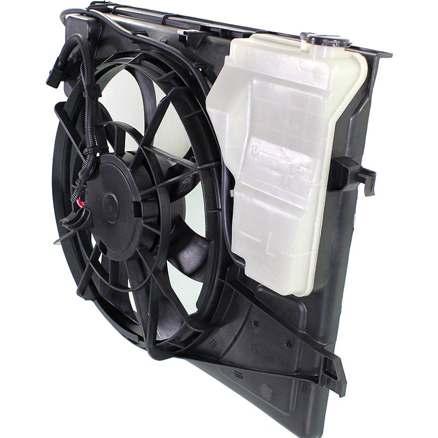 KIA FORTE5 HATCHBACK RADIATOR & A/C FAN ASSY (DUAL FAN)(M/T) OEM#253801M120 2011-2013 PL#KI3115130