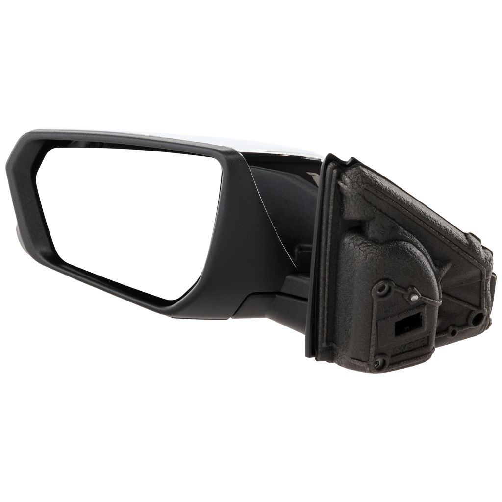 GM TRUCKS & VANS TERRAIN/TERRAIN DENALI (GMC) DOOR MIRROR LEFT (Driver Side) PWR/HTD (WO/SIGNAL)(EXC DENALI)(CHROME) OEM#84225382-PFM 2018-2023 PL#GM1320561