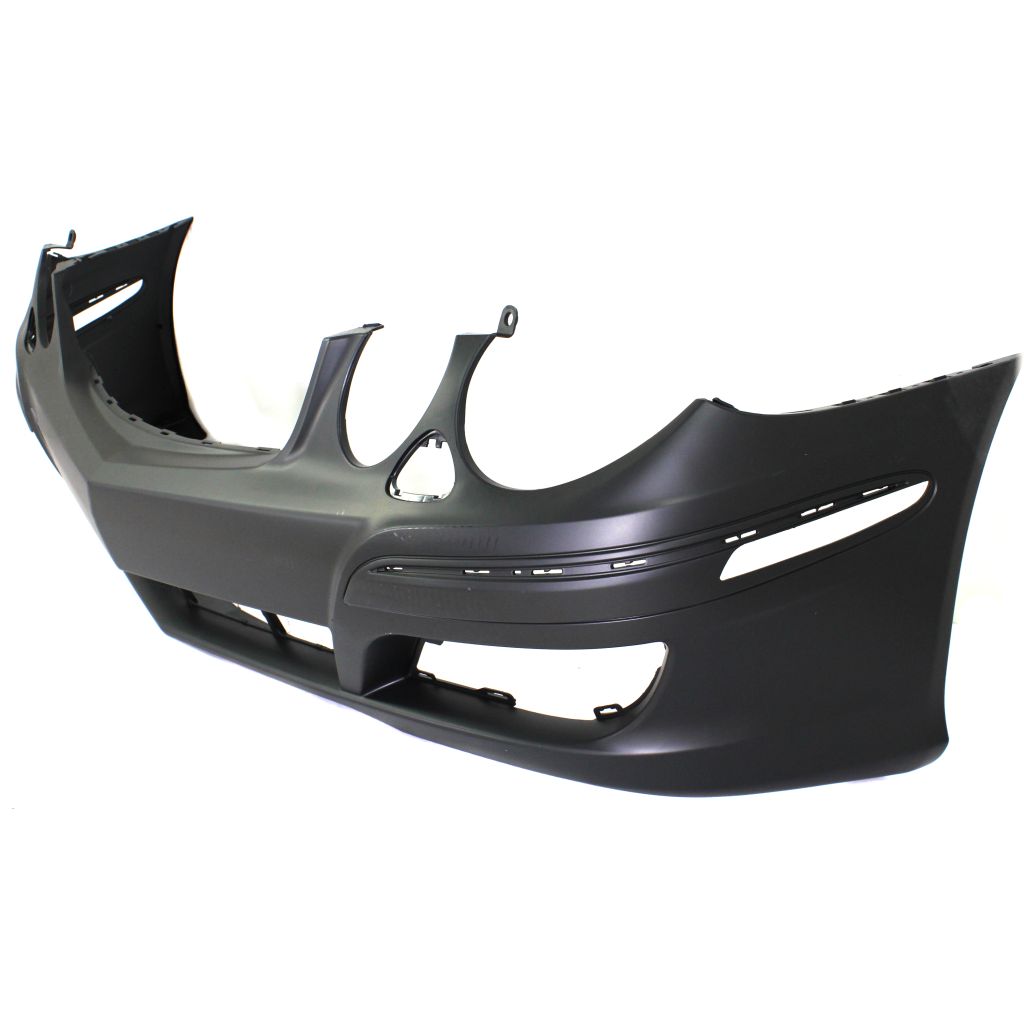 MERCEDES-BENZ E-CLASS (211) (SEDAN /WAGON 04-09) FRONT BUMPER COVER PRIMED (WO/AMG WO/SPORT PKG)(W/Washer)(WO/SENSOR)(EXC E63) OEM#2118802440 2007-2009 PL#MB1000270