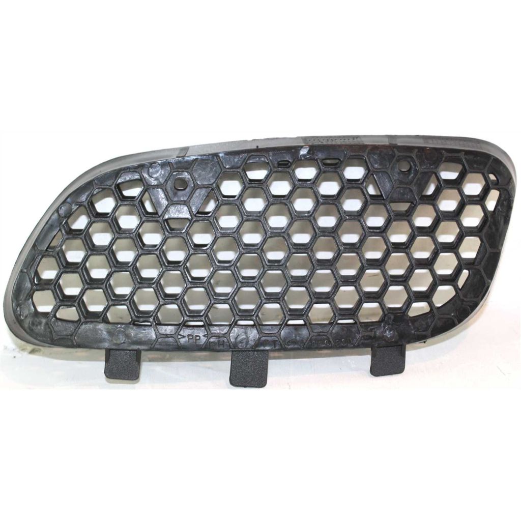 PONTIAC GRAND PRIX GRILLE BLACK RIGHT (Passenger Side) (BETWEEN THE HEAD/LAMP)(GT/GTP/SE) OEM#10283640 1997-2003 PL#GM1200473