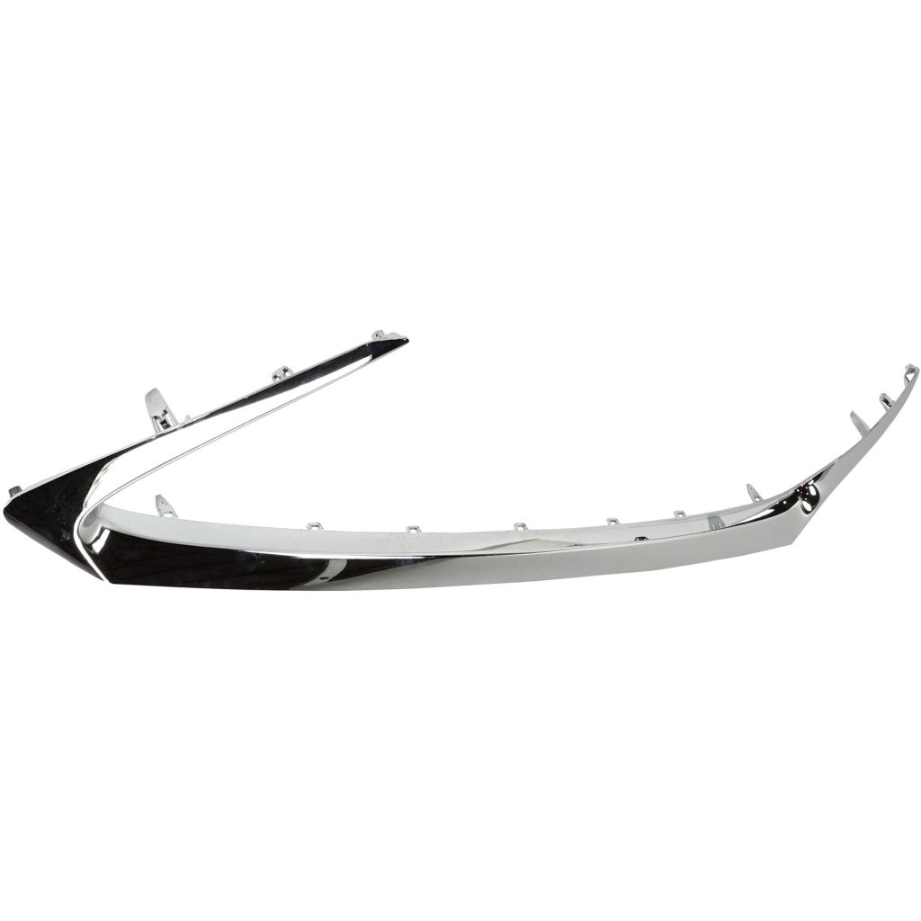 LEXUS CT 200h FRONT BUMPER GRILLE MOLDING CHROME OEM#5312276020 2016-2017 PL#LX1216105