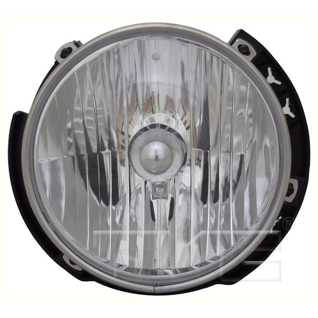 JEEP WRANGLER (JK) HEAD LAMP ASSEMBLY LEFT (Driver Side) (HALGEN) **CAPA** OEM#55078149AD 2007-2018 PL#CH2502175C