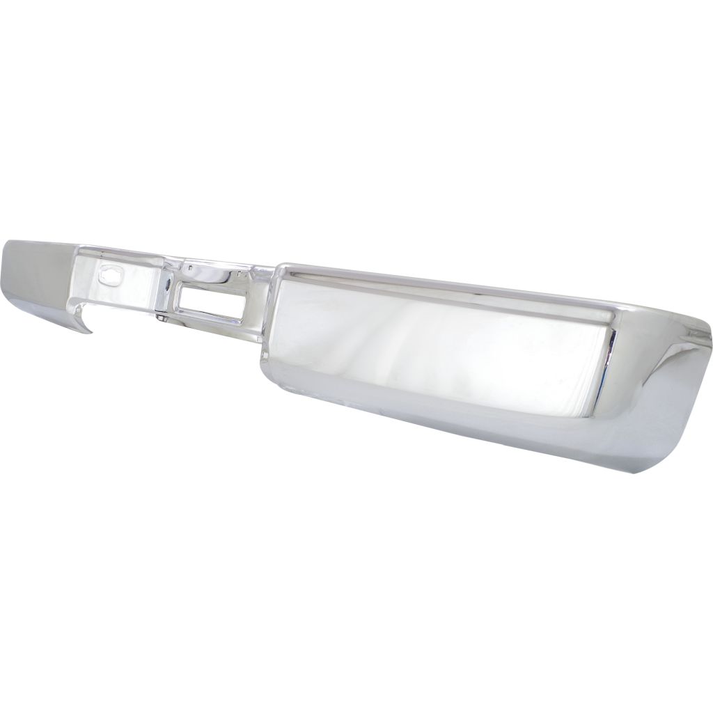 NISSAN(DATSUN) TITAN REAR STEP BUMPER FACE BAR CHROME (WO/SENSOR) **CAPA** OEM#850309FM0C 2004-2015 PL#NI1102151C