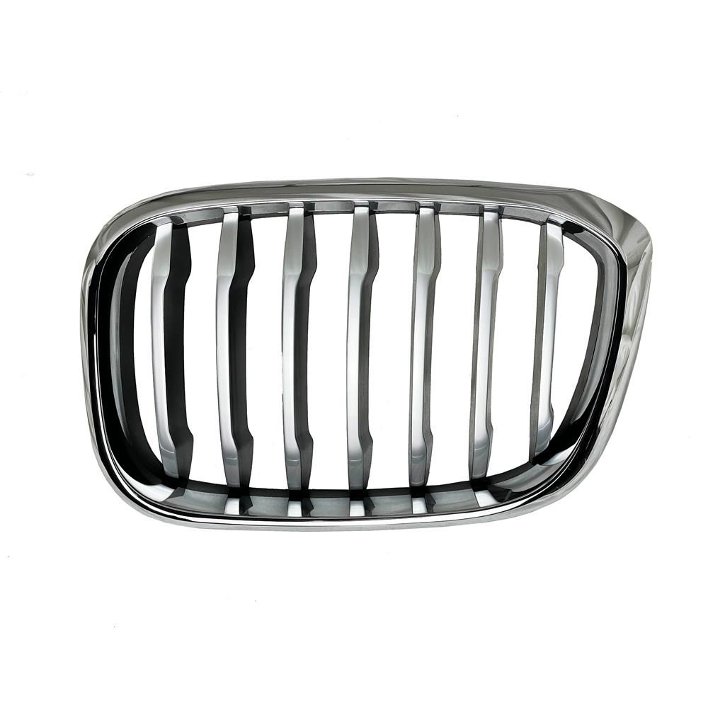 BMW BMW X3 GRILLE LEFT (Driver Side) CHROME/SILVER (30i ) OEM#51137478669 2018-2021 PL#BM1200306