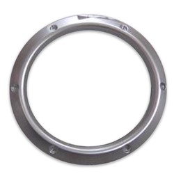 TOYOTA HIGHLANDER FOG LAMP BEZEL RING SILVER RIGHT (Passenger Side)=LH OEM#8148348010 2004-2007 PL#TO1038161