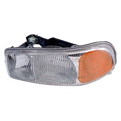 GM TRUCKS & VANS YUKON XL /XL DENALI (GMC) HEAD LAMP ASSY LEFT (Driver Side) (EXC DENALI)**CAPA** OEM#15850351 2000-2006 PL#GM2502188C