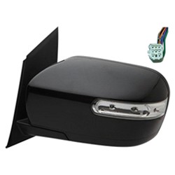 MAZDA CX-7 DOOR MIRROR LEFT (Driver Side) POWER/HEATED (W/SIGNAL LAMP)(WO/BLIS) OEM#EG2769180APZ 2007-2012 PL#MA1320166