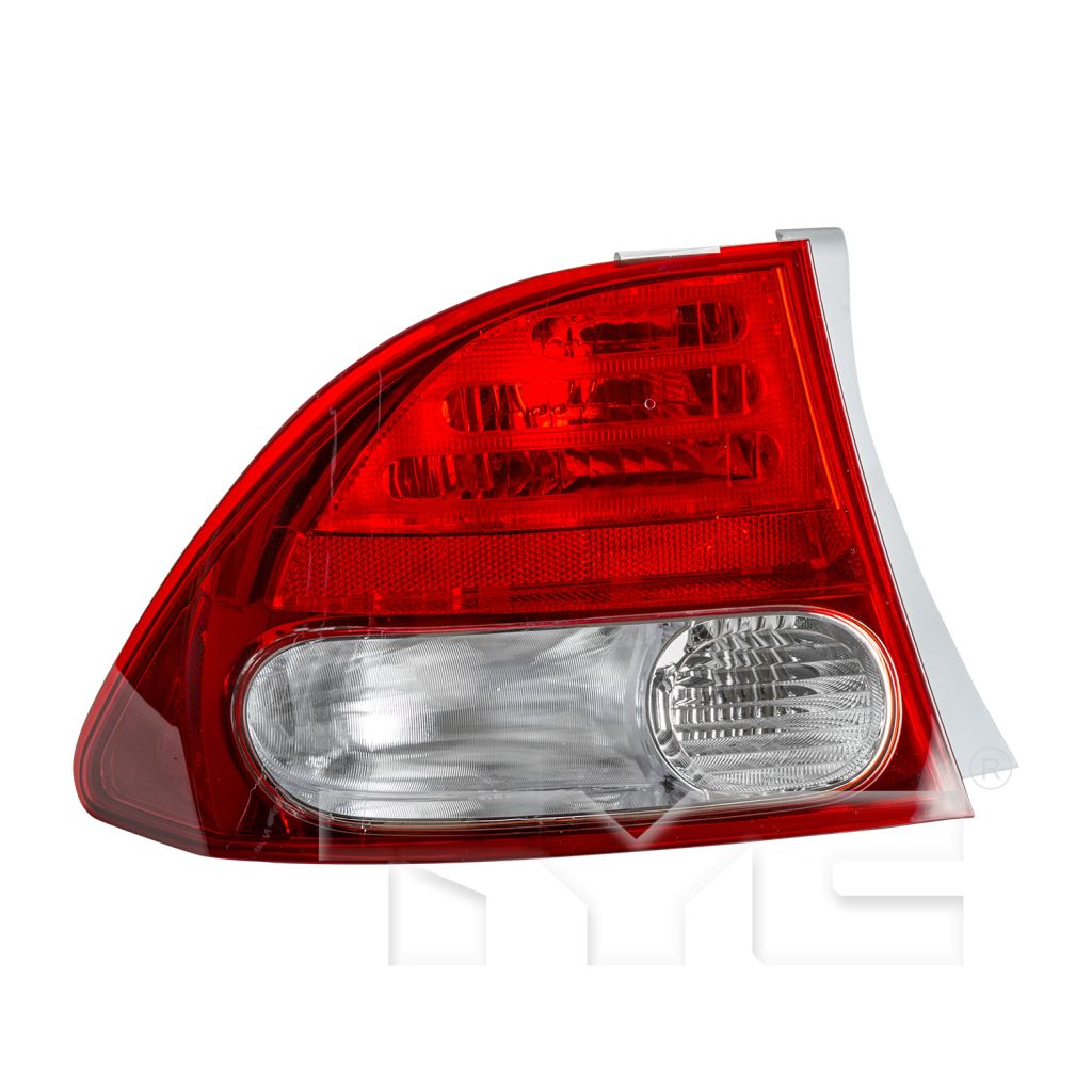 HONDA CIVIC SEDAN TAIL LAMP UNIT LEFT (Driver Side) (OUTER) **CAPA** OEM#33551SNAA51 2009-2011 PL#HO2818138C