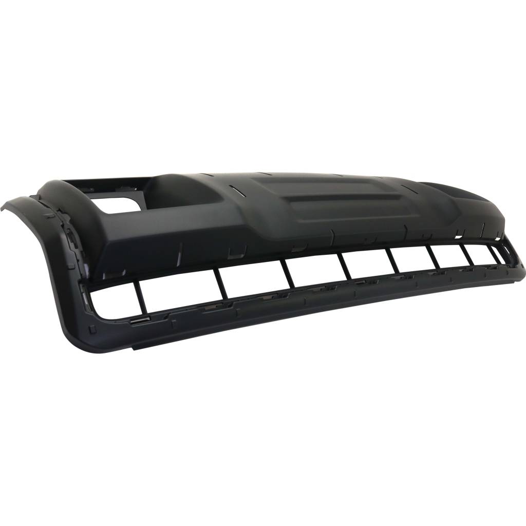 GM TRUCKS & VANS CANYON (GMC) FRONT BUMPER SKID PLATE TXT-BLACK (W/SLOTS FOR PLATE COVER)(W/TOW HOOK) OEM#22925741 2015-2020 PL#GM1095209