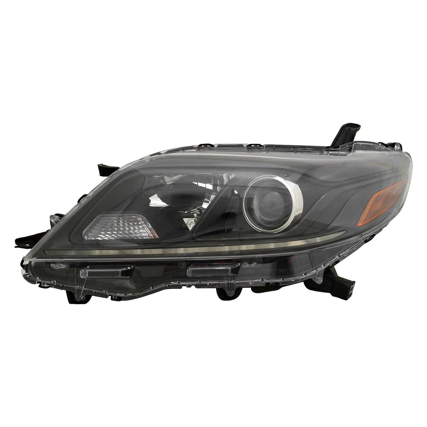 TOYOTA SIENNA HEAD LAMP ASSY LEFT (Driver Side) (HALOGEN)(W/LED DRL)(SE)**CAPA** OEM#8115008190 2020 PL#TO2502289C