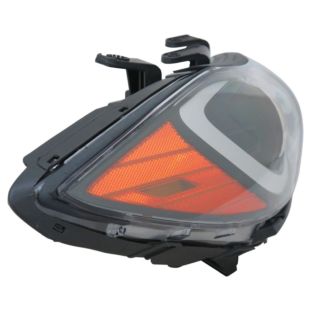 HYUNDAI ELANTRA SEDAN HEAD LAMP ASSEMBLY LEFT (Driver Side) (HALOGEN)(W/LED DRL IN BMP)(KOREA)(EXC SPORT)**CAPA** OEM#92101F2050 2017-2018 PL#HY2502204C